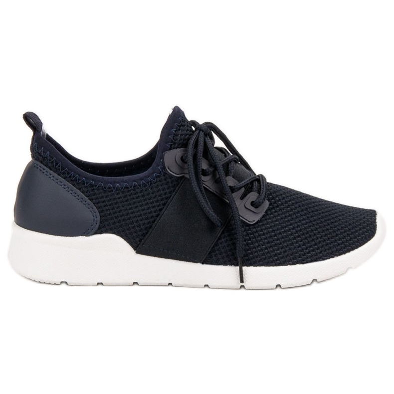 SHELOVET Chaussures de sport à enfiler bleu marin bleu