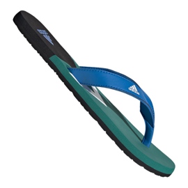 Tongs adidas Eezay Flip Flop M F35025 bleu multicolore vert