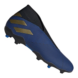 Chaussures de foot Adidas Nemeziz 19.3 Ll Fg M EF0373 bleu marin bleu