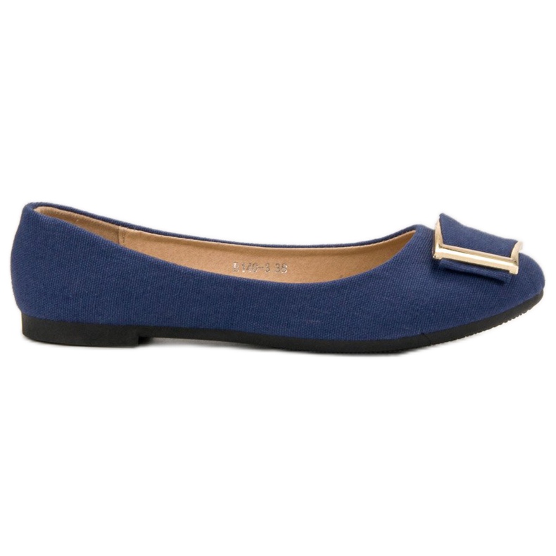 SHELOVET Ballerines élégantes bleu