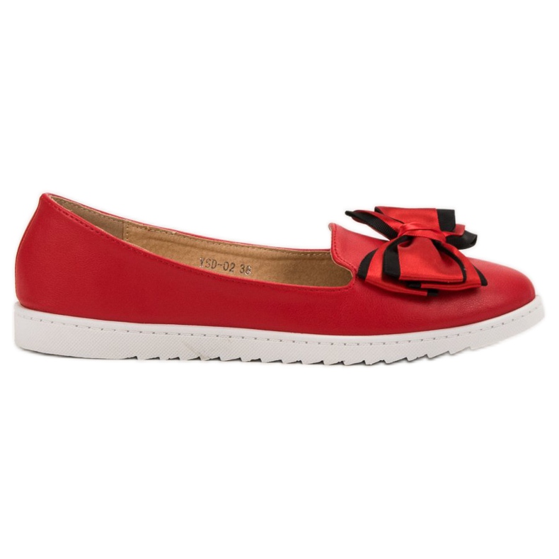 Miss Laura Ballerine Avec Noeud rouge