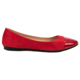 Comer Ballerines rouges à la mode Comer Ballerines rouges à la mode