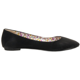 SHELOVET Ballerines décontractées le noir