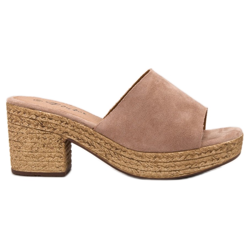 Flyfor Pantoufles légères sur le poste rose Flyfor Pantoufles légères sur le poste rose