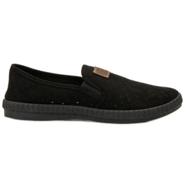 Mckeylor Baskets ajourées le noir