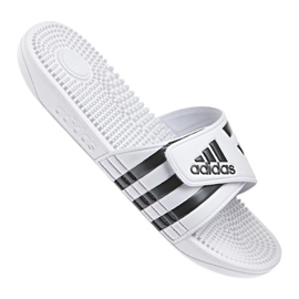Chaussons Adidas Adissage M F35573 blanc
