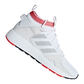 Chaussures Adidas Questarstrike Mid M G25775 blanc rouge