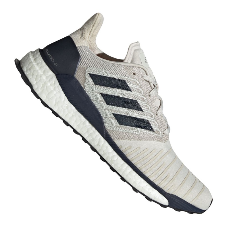 Chaussures Adidas Solar Boost M D97435 blanche écru
