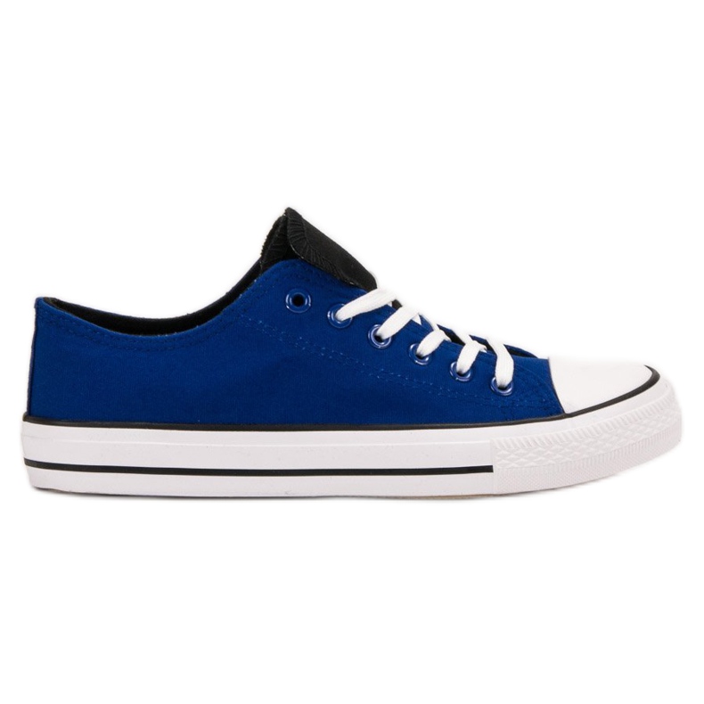 SHELOVET Baskets basses bleu