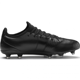 Chaussures de football Puma King Pro Fg M 105608 01 noir noir