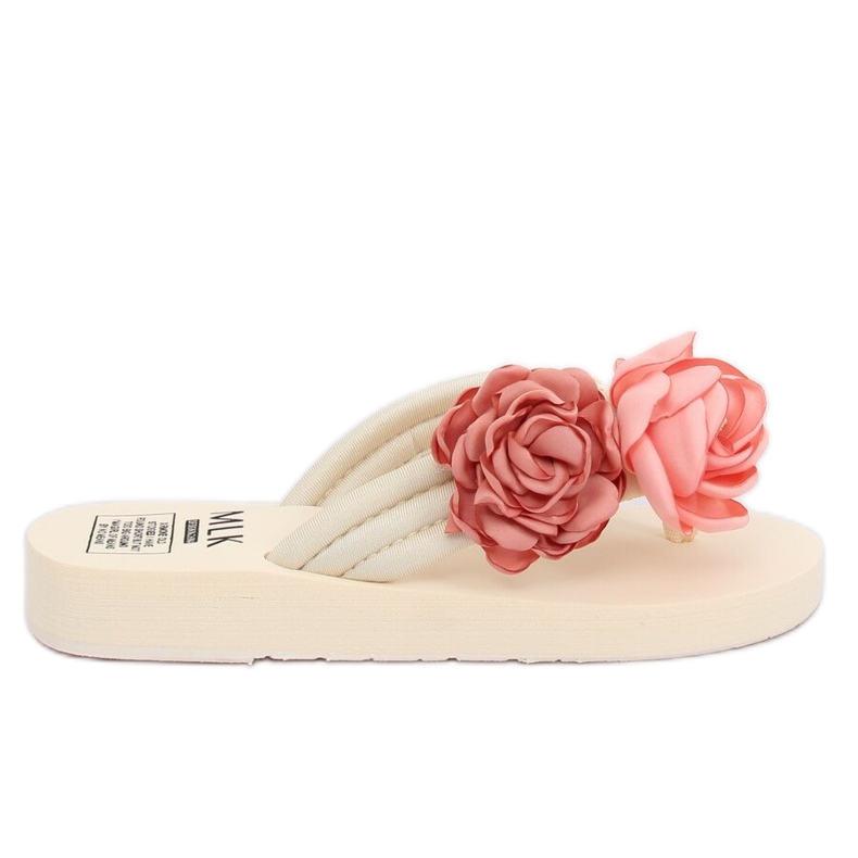 Tongs beiges TS-33 Beige