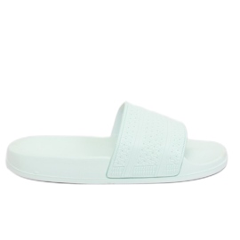 Chaussons menthe J10761 Vert multicolore