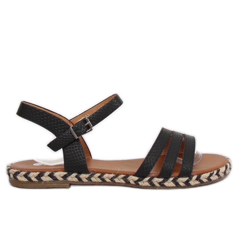 Sandales femme noires M531 Noir le noir