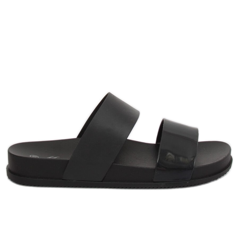 Chaussons noirs pour femmes TS-23 Noir le noir