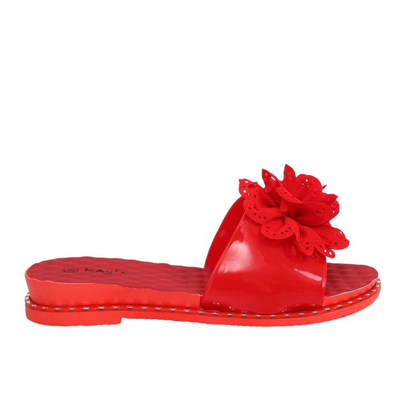 Chaussons rouges pour femmes 38822 Rouge Chaussons rouges pour femmes 38822 Rouge