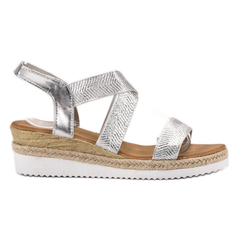 Bello Star Espadrilles Slip On Sandales gris
