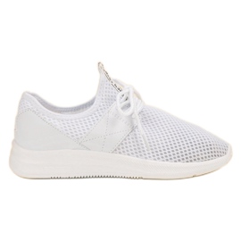 Lovery Chaussures de sport aérées blanc