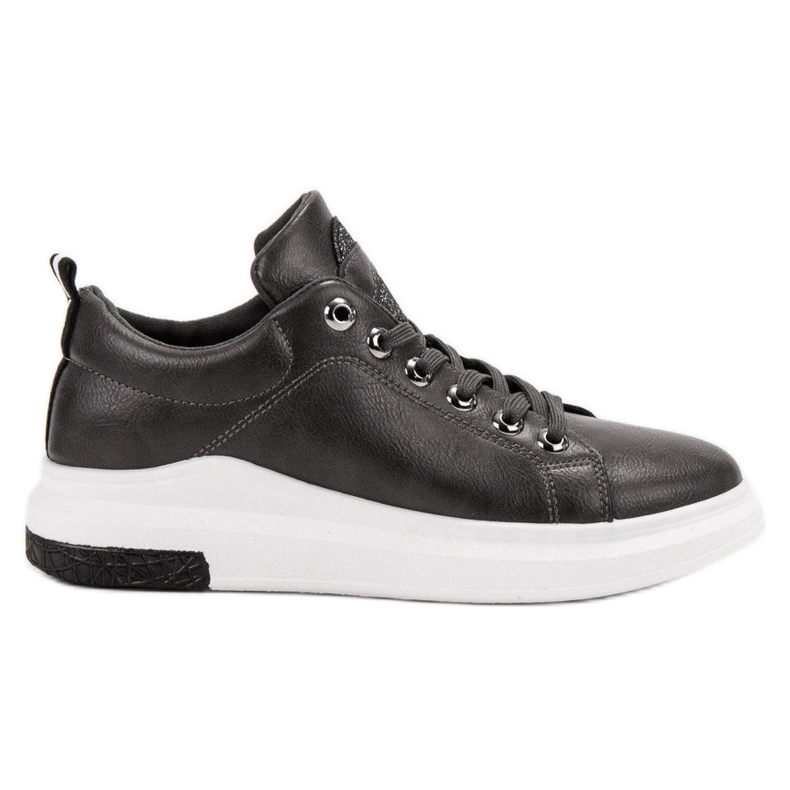 Weide Baskets à lacets élégantes gris Weide Baskets à lacets élégantes gris