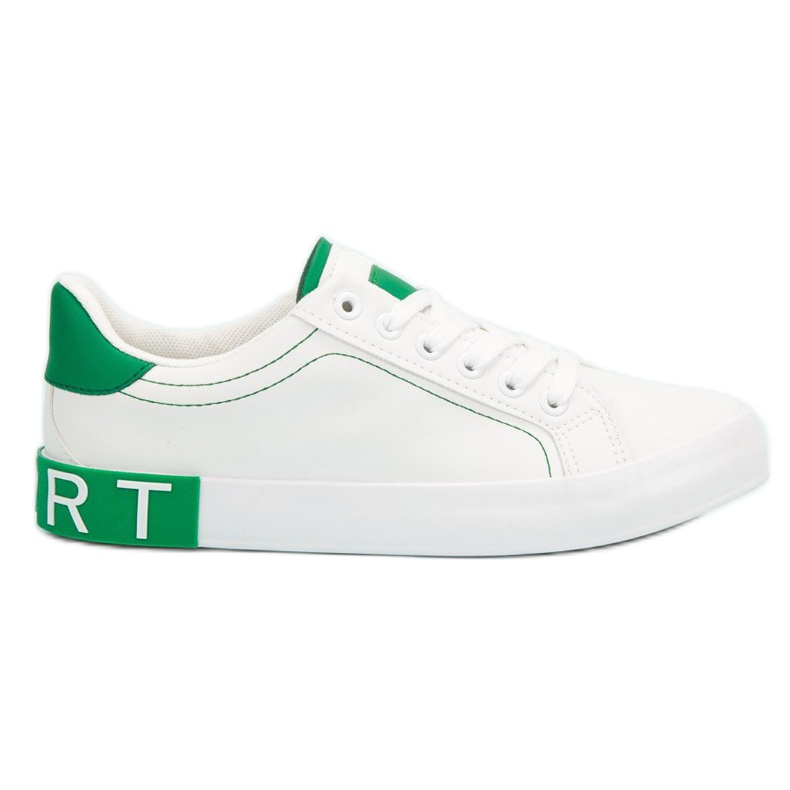 SHELOVET Baskets élégantes blanche