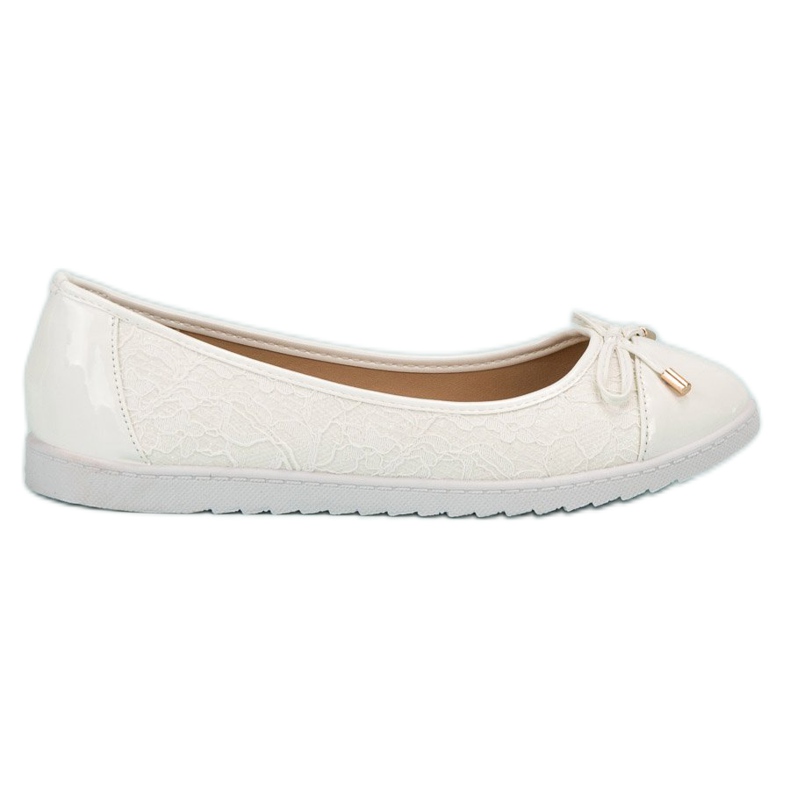 Super Me Ballerines blanches