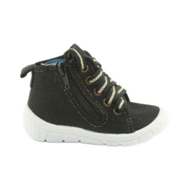 Chaussures enfant Befado 547P003 noir gris jaune