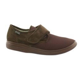 Chaussons Befado 131M005 pour diabétiques brun Chaussons Befado 131M005 pour diabétiques brun