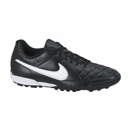Chaussures de football Nike Tiempo Rio Ii Tf 631289-010 noir noir