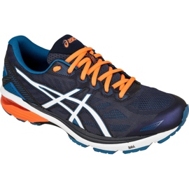 Chaussures de course Asics GT-1000 5 M T6A3N-4900 bleu marin Chaussures de course Asics GT-1000 5 M T6A3N-4900 bleu marin