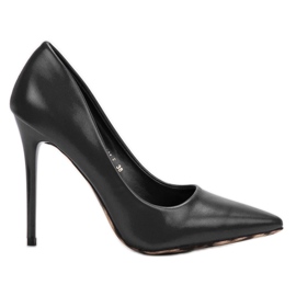 SHELOVET talons hauts sexy le noir SHELOVET talons hauts sexy le noir
