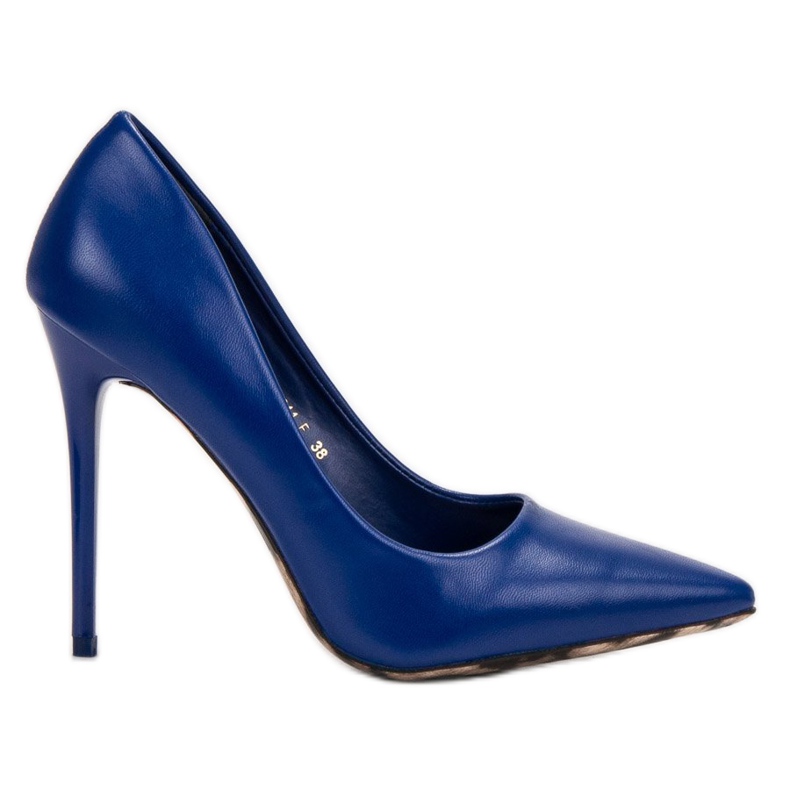 SHELOVET talons hauts sexy bleu