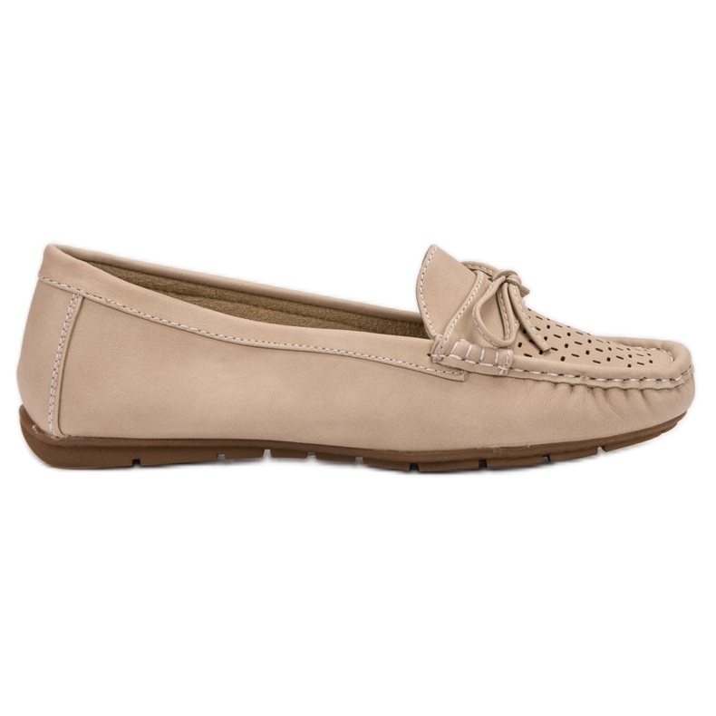 SHELOVET Mocassins décontractés brun