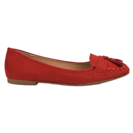 Seastar Ballerines À Franges rouge