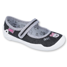 Chaussures enfant Befado 114X353 noir gris