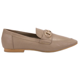 Weide Mocassins pour femmes à la mode brun