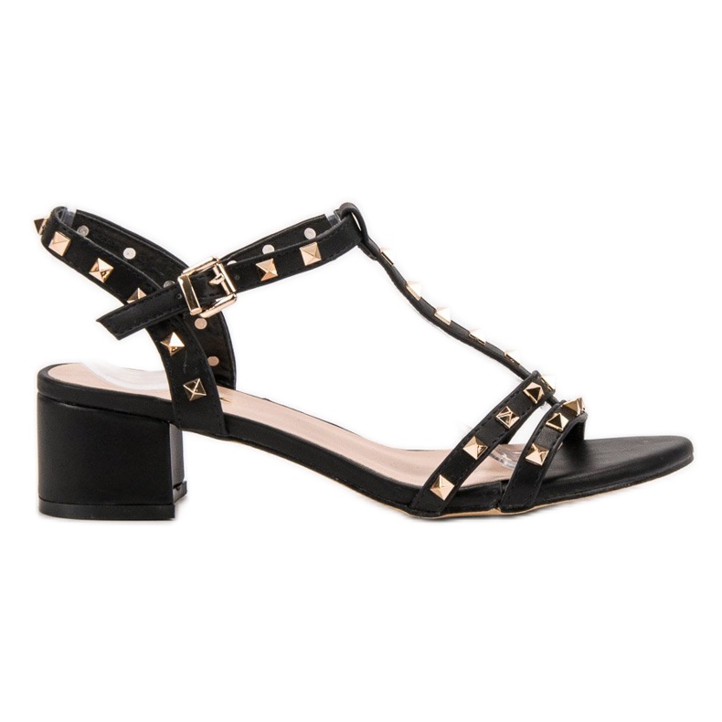 SDS Rock sandales sur un poteau le noir SDS Rock sandales sur un poteau le noir