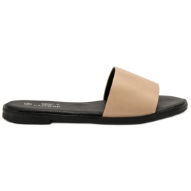 Clowse Chaussons Beiges Classiques