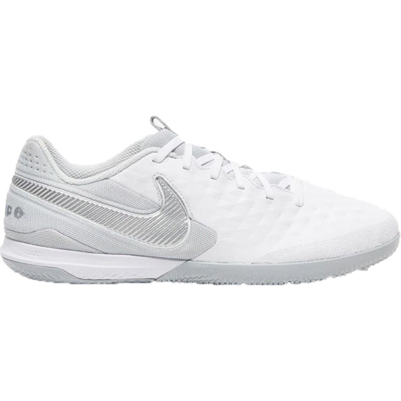 Chaussures d'intérieur Nike Tiempo React Legend 8 Pro Ic M AT6134-100 blanche blanche