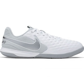 Chaussures d'intérieur Nike Tiempo Legend 8 Academy Ic Jr AT5735-100 blanc blanc