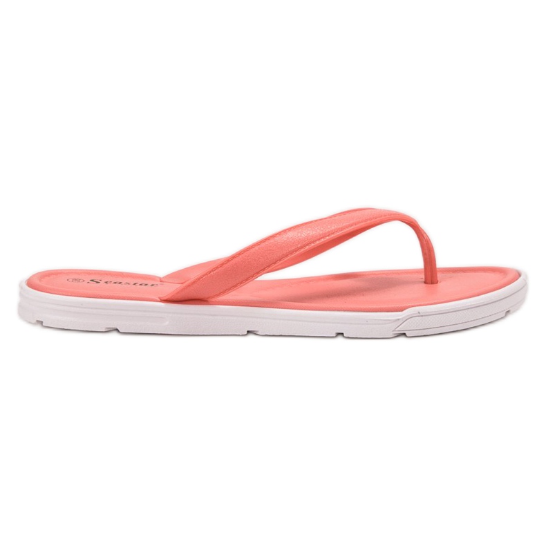 Seastar Tongs en caoutchouc rose