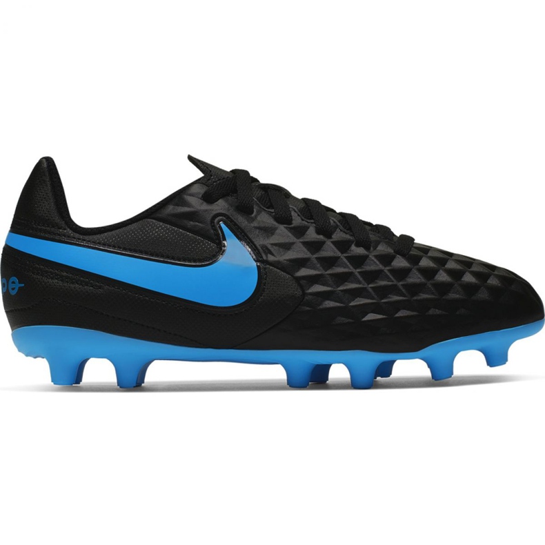 Chaussures de football Nike Tiempo Legend 8 Club FG / MG Jr AT5881-004 le noir le noir