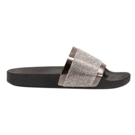Erynn Chaussons Avec Oxyde De Zirconium noir