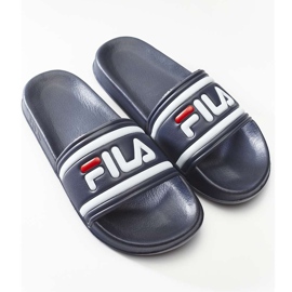Fila Morro Bay Slipper Wmn 29Y Robe Bleue blanc bleu marine