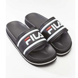 Fila Moro Bay Zeppa Wmn 11W Rayure Noire blanc