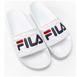 Fila Chaussons Promenade 1FG Blanc blanche Fila Chaussons Promenade 1FG Blanc blanche