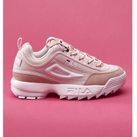 Fila Disruptor Mesh Low Wmn Craie Rose brun