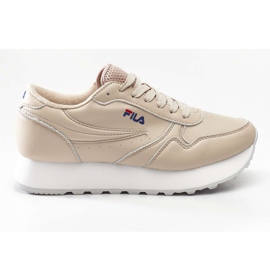 Fila Orbit Zeppa L Wmn 71E Crème Tan brun