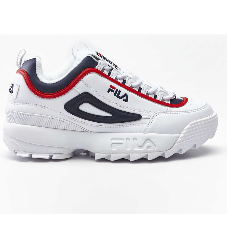 Disruptor Cb Faible Blanc Fila Marine Fila Rouge blanche bleu marin multicolore