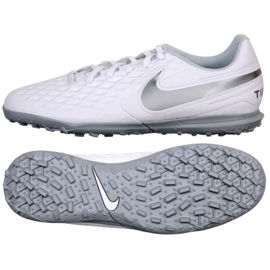 Chaussure de football Nike Tiempo Legend 8 Academy Club Tf M AT6109-100 blanc blanc