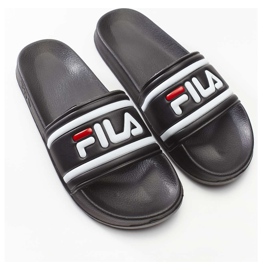 Fila Morro Bay Slipper 25Y Noir blanche le noir