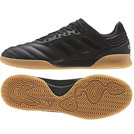 Chaussures d'intérieur adidas Copa 19.3 In M F35501 noir noir